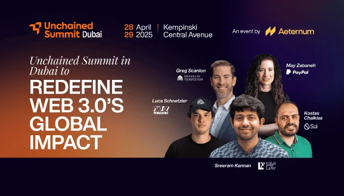 Unchained Summit in Dubai Signals Growing Global Focus on Web 3.0 Innovation